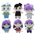 Cross-border new sweetheart omori plush healing redemption game peripheral plush toy hand-painted. 