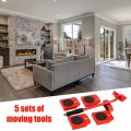 Heavy Furniture Moving Tool Transport Lifter Shifter Sofa Refrigerator Washing Machine Wheels Slider Roller Mover Device. 