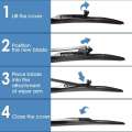Hybrid Car Wiper Blade for Suzuki Liana. 