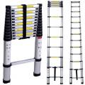 6.2 meter telescopic ladder _ 20 feet portable aliumium ladder _ Adjustable and portabpe ladder. 