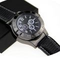 Watch Charging Lighter Windproof Creative USB Electronic Cigarette Lighter Metal Men's Watch. 