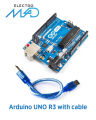 Arduino UNO R3 DIP with USB Cable. 