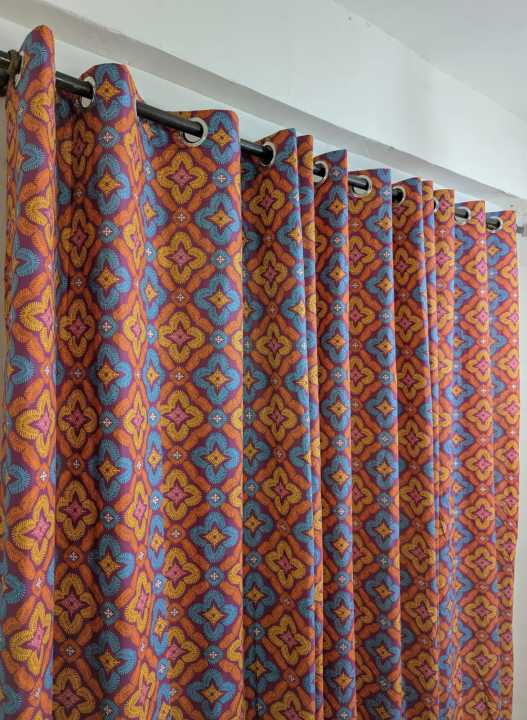 Export%20Italian%20Style%20Cotton%20Printed%20Ready%20Made%20Curtains%20For%20Your%20Bedroom,window,pardy%20(1%20pc)%20-%20Image%204