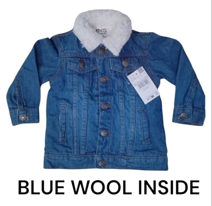Jacket For Boys - Kids / Denim Soft Jacket For Kids Age From 1 to 10 Years