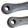MeterMall 140mm/152mm Children Bicycle Cranks Aluminum Alloy Left Crank Arm Set For 7/8/9 Speed Mountain Bike Crankset. 