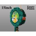 Pinata For JUNGLE SAFARI Themed Birthday Party Supplies and Decorations, 15inch EMPTY. 