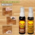 Techmanistan 2Pcs Instant Fix it Spray For Wood for Furniture Repair, Scratch Remover Set Fast Acting Wood Scratch Repair. 