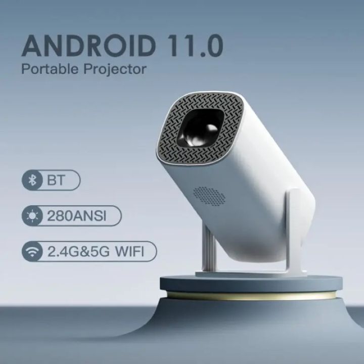 P30 Portable Android Projector - 4K Ultra HD Better than HY300