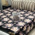 BeQuest Unique Pattern Design Soft Cotton Bed Sheet - Top Quality. 
