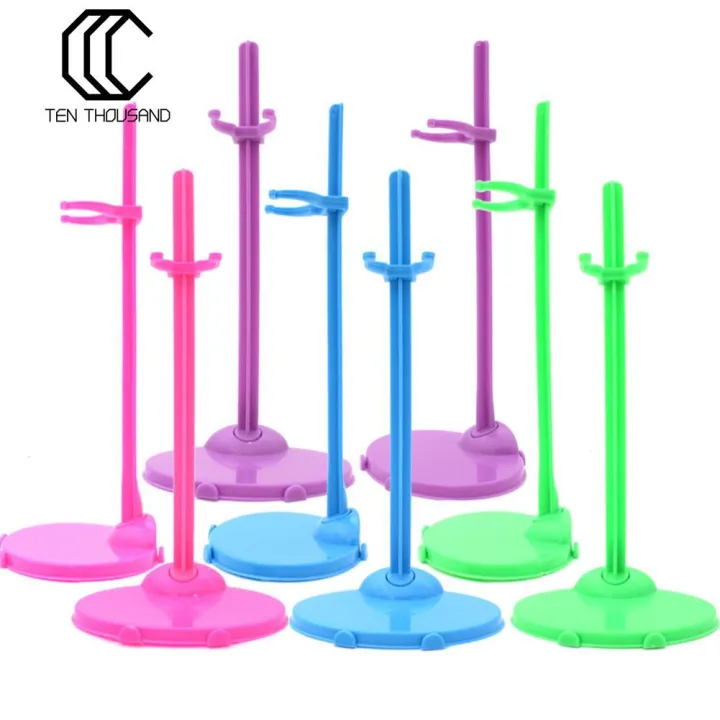 Ready%20Stock+Plastic%20Doll%20Toy%20Support%20Display%20Stand%20Holder%20for%20Barbie%2030cm%20Doll%20-%20Image%202
