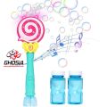 Bubble Blower Water Wand For Kids Plastic Electric Music Light Up Bubble Machine Lollipop Soft Look Bubble Machine Magical Bubble Maker Stick Toy Bubble sticks led - 1794. 