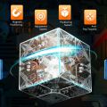 MoYu RS2M 2x2 Magnetic Magic Cube 2x2x2 RS2M Evolution Speed Cube Professional Speed Puzzle Children's Fidget Toys. 