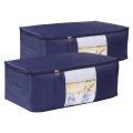 Comforter Storage Bags Containers,Pillow Beddings/Blanket Clothes Organizer Storage Containers with Zippers,Breathable and Moisture Proof. 