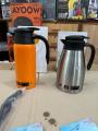 12V 24V Stainless steel Car Electric Kettle 1000ML and 800ML Large Capacity Portable Car Kettle and thermos. 
