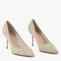 ECS Lace Whisper 4 Inch Heel Coat Shoes For Women. 