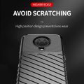 QAGS Nokia G10 / Nokia G20 Carbon Fiber Brush Texture Anti shock Drop Resistance Armored Silicon Tpu Case Back Cover Antishock. 