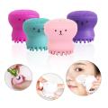 Silicone Face Cleansing Brush for Skin Care Facial Cleanser Pore Cleaner Exfoliator Beauty Washing Brush Tools Octopus Shape. 