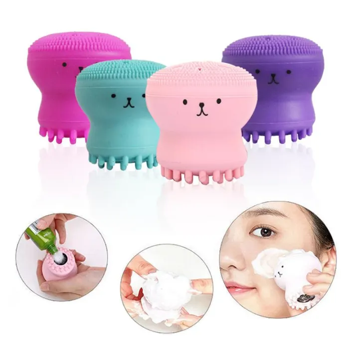 Silicone%20Face%20Cleansing%20Brush%20for%20Skin%20Care%20Facial%20Cleanser%20Pore%20Cleaner%20Exfoliator%20Beauty%20Washing%20Brush%20Tools%20Octopus%20Shape%20-%20Image%207