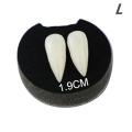 Halloween Cosplay Vampire Fangs Werewolf Teeth Fancy Dress Costume Accessory Tooth#19mm. 