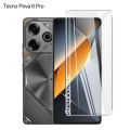 For Tecno Pova 6 Pro tempered Glass 2in1 Screen Protectors + camera film. 