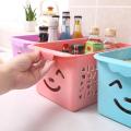 Multipurpose Storage Plastic Fruit Basket, Rectangular Plastic Storage Basket with Handle. 