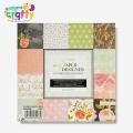 Design Paper Pack Scrapbook Papers Patterned Paper For Crafting 6x6 Inch. 