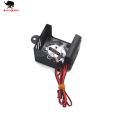 3D printer Accessories 4010 Fan LED Cooling Fan 24V DC Cooler Small Cooling Fan for Creality Ender-3 Ender-3PRO. 