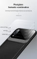 iCaseCover for Samsung Galaxy A70 Soft Case Hybrid TPU Leather Tempered Glass Shockproof Back Cover. 