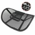 Car Chair Back Support Massage Cushion Mesh Relief Lumbar Brace Car Truck Office Home Cushion Seat Chair Lumbar Back Support. 