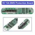 5S 15A Li-ion Lithium Battery Charger Protection Board For Drill Motor Li-ion Cell Module 5S15A BMS. 