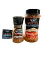 Himalayan Pink Salt Grinder with Free 907g Jar filled with 2-5mm granuals by GSC. 