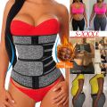 Faja Shapewear Waist Trainer Corset Sweat Belt for Women Weight Loss Compression Trimmer Workout Fitness Body Shaper. 
