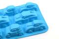 4 Design Cars 8 Cavity Silicone Mold. 