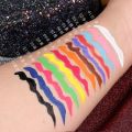 Colorful Neon Green White Matte Liquid Eyeliner Pencil Waterproof Makeup Liquid Eye Liner Blue Green Yellow Eyes Cosmetics Pen. 