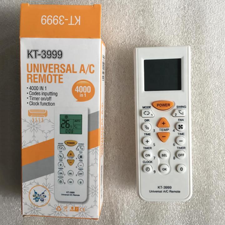 Universal split Ac  And Inverter Remote 4000-In-1Air conditioner remote control  Universal Air Conditioner Remote Control for all type AX old or new Note random color will be deliver