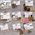 Fashion Gold Hoop Earrings Set Women Pearl Hoop Earrings Oversize Metal Circle Punk Earring Fashion Jewelry. 