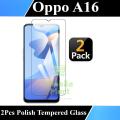Glass Protector For Oppo A16 - 2Pcs. 