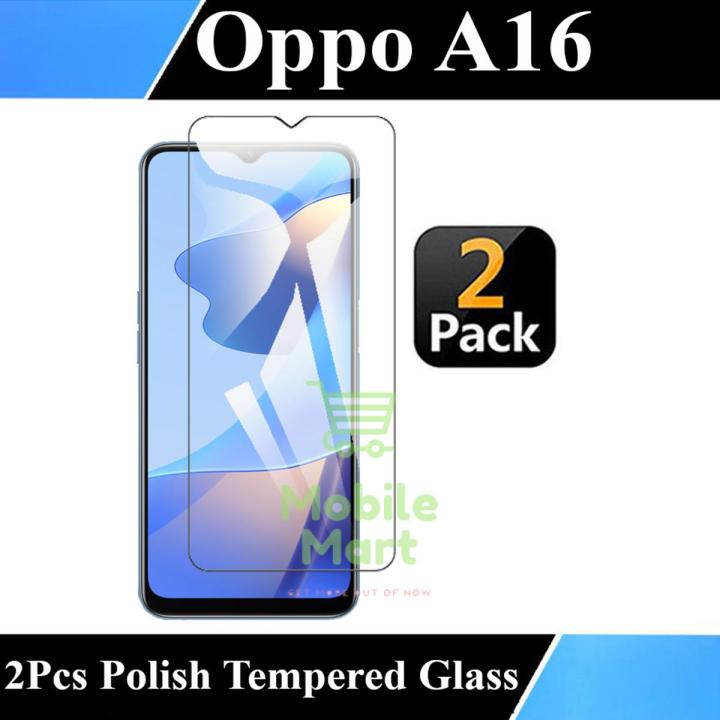 Glass Protector For Oppo A16 - 2Pcs