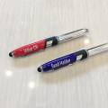Customize Name Pen With Stylus, Torch & Mobile Holder. 