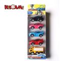 5pcs/set 1:64 Alloy Toy Car Anime Korea Cartoon Watch Car Model Toys Pull Back Miniature Educational Toys For Children. 