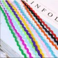 14 Yards Zig-Zag Lace | Decorative Lace for Dresses, Bags, Party Decor, Gift Wraps & DIY Craft Projects. 