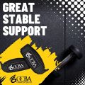 OCBA Wrist Straps Wraps for Weightlifting Heavy Duty Wrist Wraps Cotton Padded Gym Wrist Supports Bodybuilding Powerlifting Fitness Grips One Size Fits All with Thumb Support. 