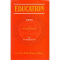 Education Part 2 For Intermediate Classes By Dr Khalid Rashid. 