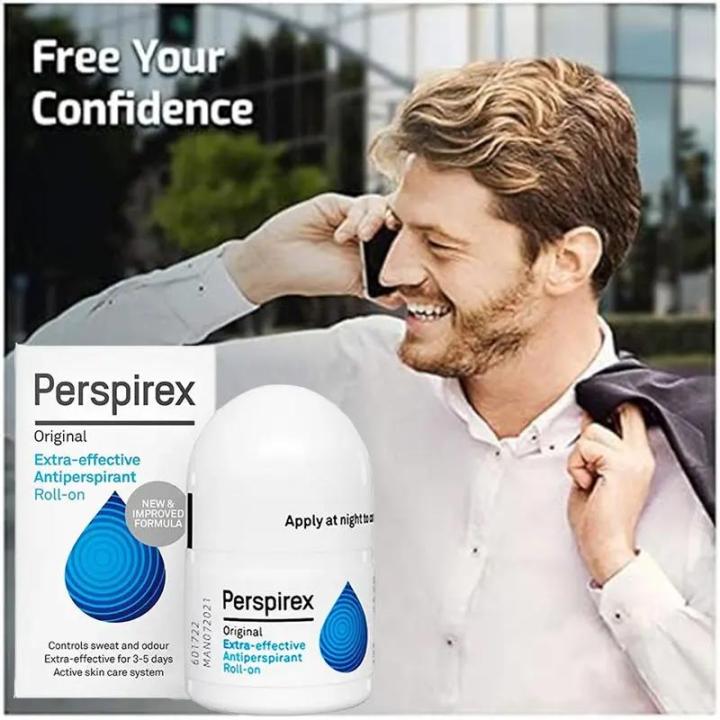 Perspirex Comfort Antiperspirant for Men Women Professional Unscented Deodorant Men Women to Protect Against Sweat Odor hot