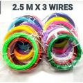 3D Pen Wire For 3Doodler Pen 3D Filament For Realistic Printing Educational 3D Pen Wire For Home Art Activity Set. 