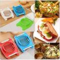 Portable Egg Slicers Tools Kitchen Accessories Stainless Steel Wire Cute Eggs Cutter Cooking Baking Useful Gadgets Home. 