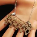 3 Boys 2 Girl Family Stainless Steel Chain Necklaces For Silver Color Statement Necklace Jewelry Collar Hombre N371s01. 