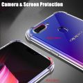 lthmy for OPPO A12 CPH2083 CPH2077 Soft Gel Jelly Case Transparent Full Protective Anti-Scratch Resistant Back Cover Skin. 