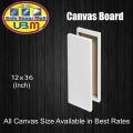 Canvas Board 12x36 inches, Canvas Board for Painting, Canvas for Painting, Best Canvas Painting, Canvas Board, Canvas Board for Artist, Canvas Board for Painting 12x36 Inches ( 1 Pcs ). 