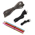 50 pcs - Bundle Offer - BLACK - Self Locking Nylon Cable Zip Ties, 4 6 8 10 12 Inches, Wire Tie Wraps for Home, Office, Garden, Garage, Workshop. 